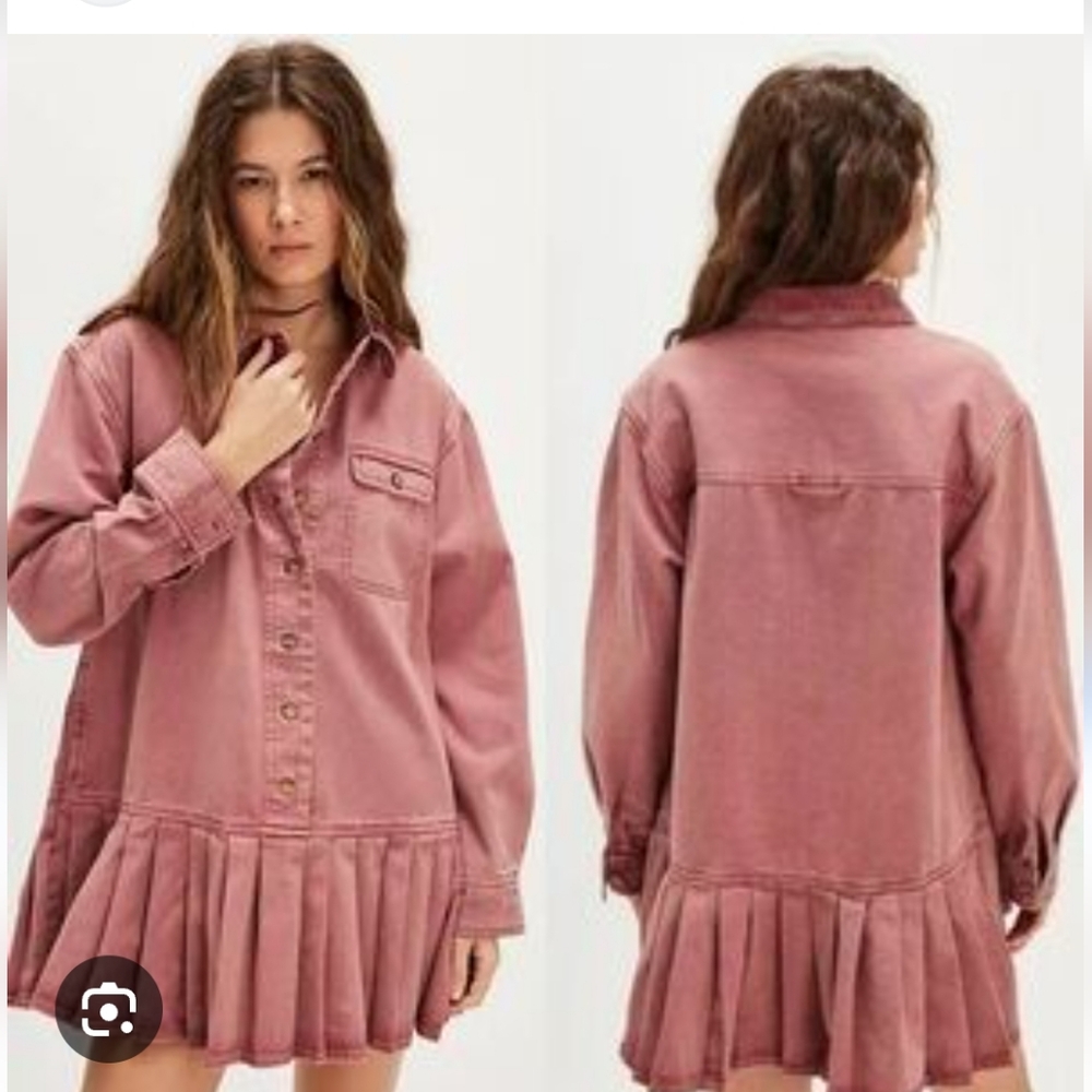 NWT "L" Free People Connor Mini Dress - Picture 3 of 15